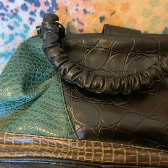 Vintage Barbara Handbag/Shoulder bag giraffe leather - Picture 12 of 12